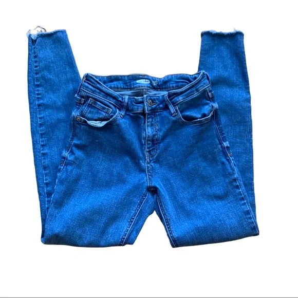 Old Navy Rockstar Super Skinny Ankle Jeans Size 2 - Picture 3 of 5